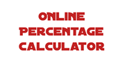 Percentage Calculator interface